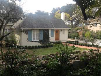 Hoffman’s home on Glendessary Lane in Santa Barbara 